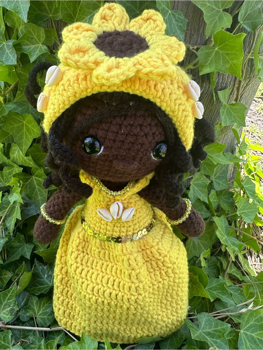Ochun crochet doll